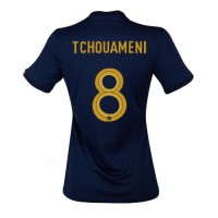 Frankrike Aurelien Tchouameni #8 Hjemmedrakt Dame VM 2022 Kortermet